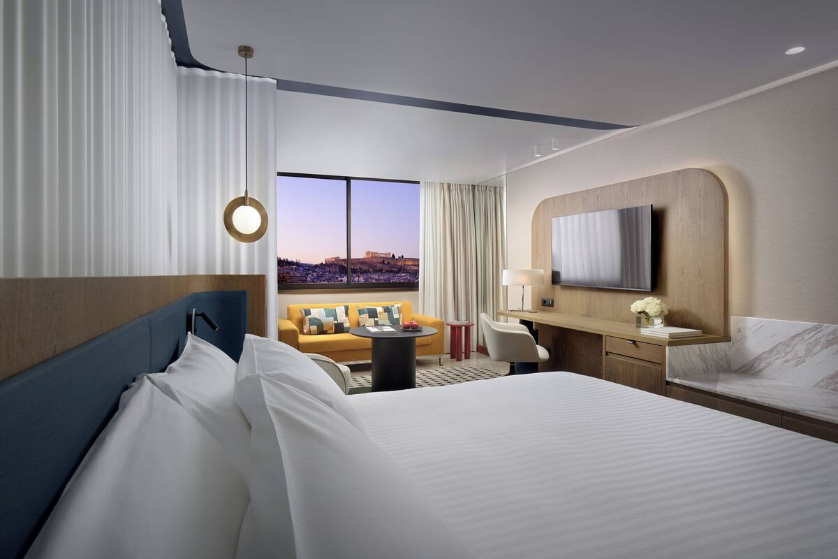 1 habitación, ropa de cama hipoalergénica, cubrecamas y minibar 