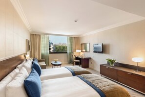 1 غرفة نوم وأغطية فراش متميزة وألحفة محشوة بالريش وميني بار