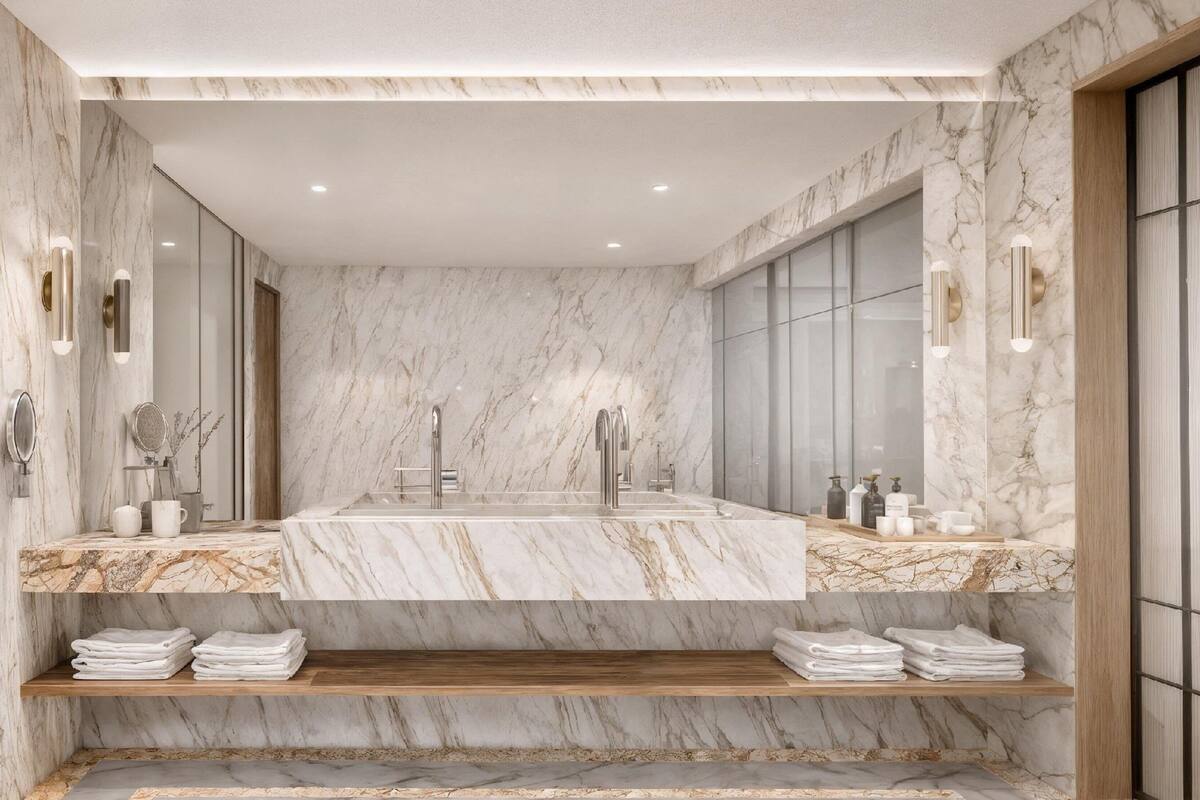 Presidential Suite, 1 Single Bed | 1 bedroom, hypo-allergenic bedding, down duvets, minibar