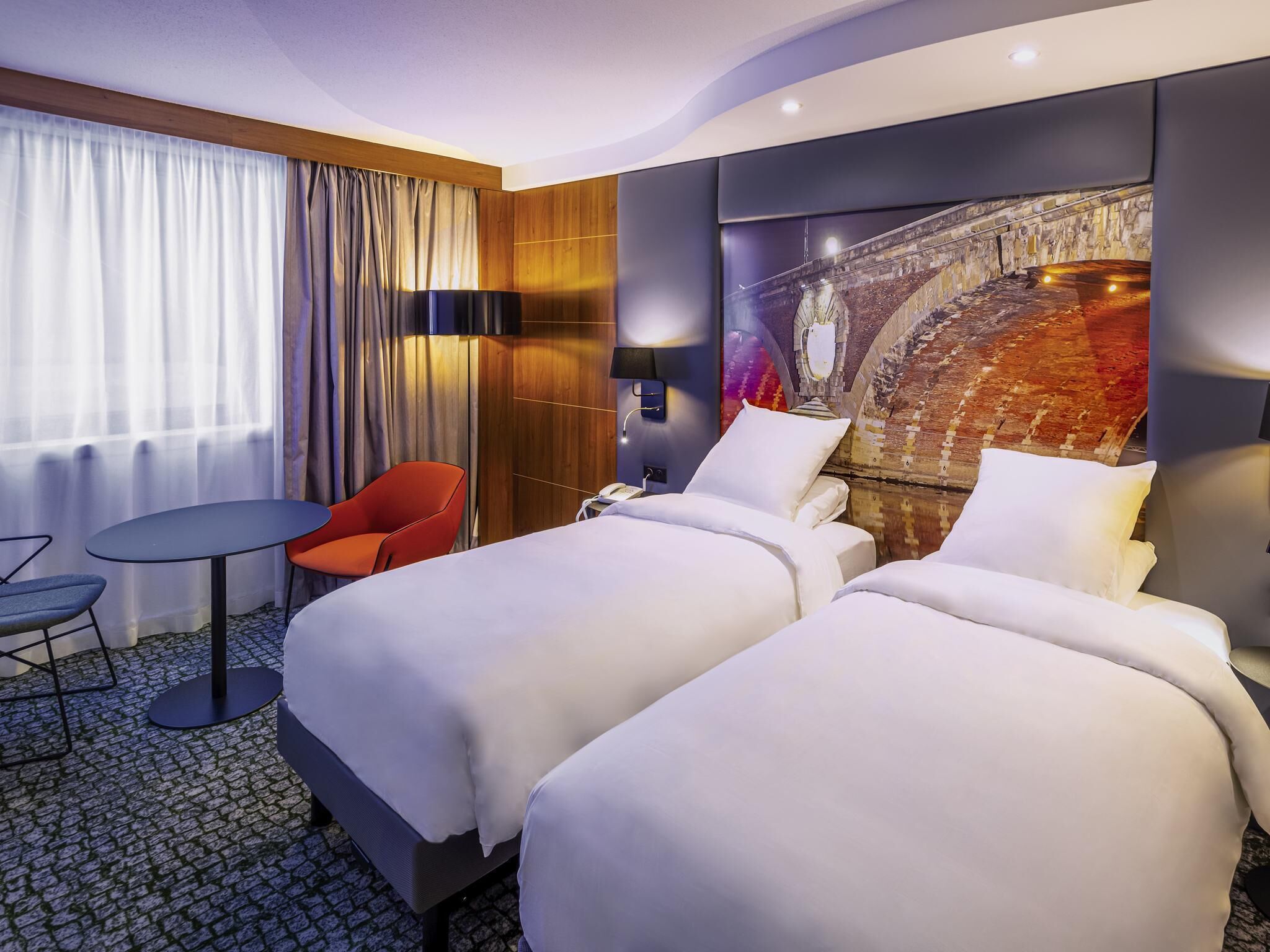 Superior Room, 2 Twin Beds (Zip beds) | Minibar, in-room safe, desk, blackout drapes