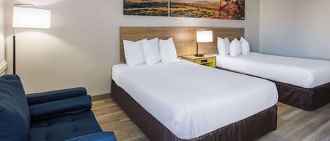 Kamer, 2 tweepersoonsbedden, roken | Een strijkplank/strijkijzer, gratis babybedden, extra bedden (toeslag)