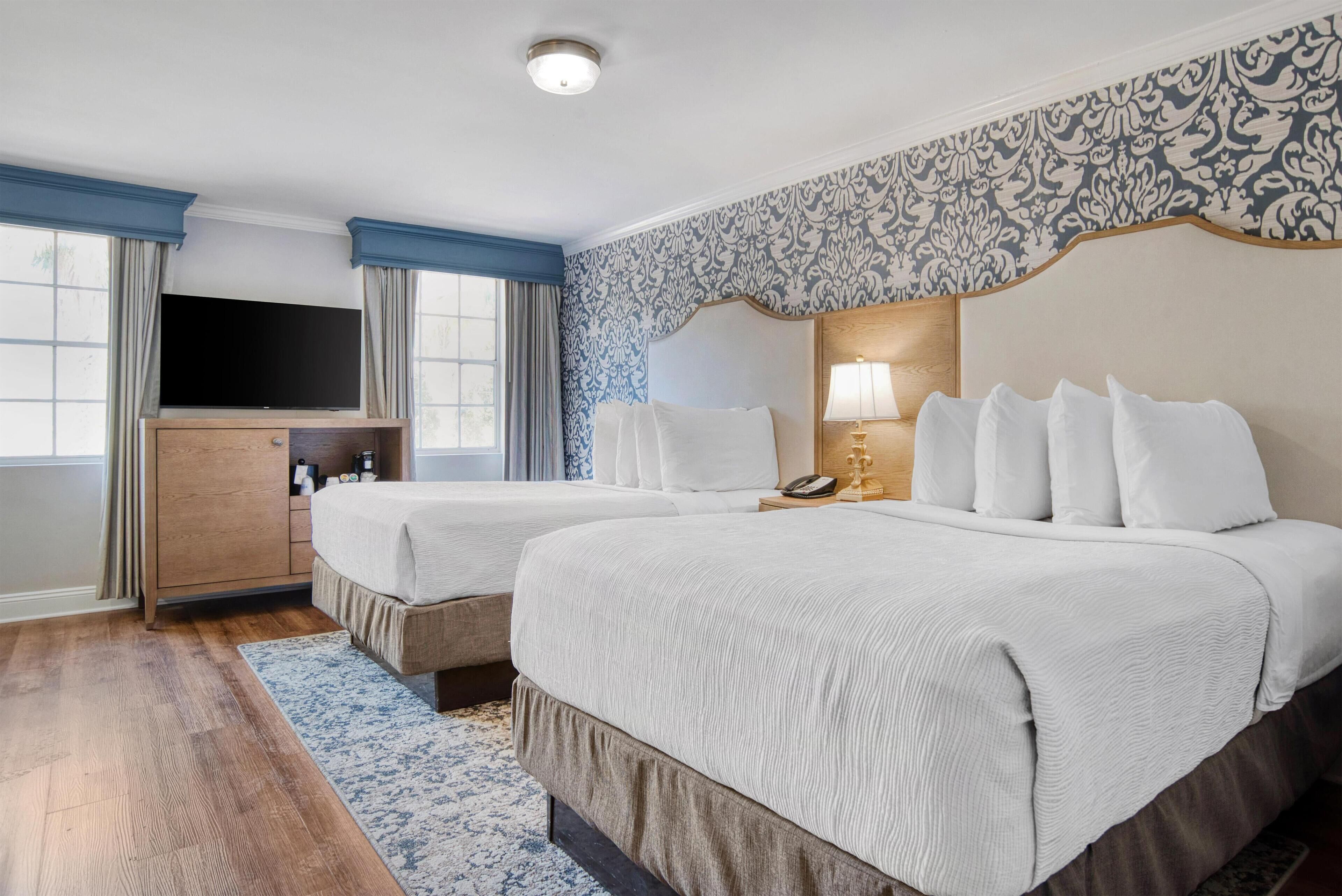 Chambre Standard, 2 lits doubles, non-fumeurs | Literie de qualité supérieure, surmatelas