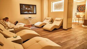 Behandlungsräume für Paare, Sauna, Dampfbad, Körperbehandlungen