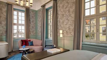 客房 (Palais View) | 1 多间卧室、高档床上用品、羽绒被、迷你吧