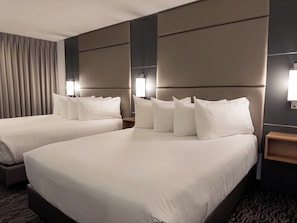 Premium Room, 2 Queen Beds (Breakfast for up to 2 adults) | Premium bedding, pillow-top beds, in-room safe, desk