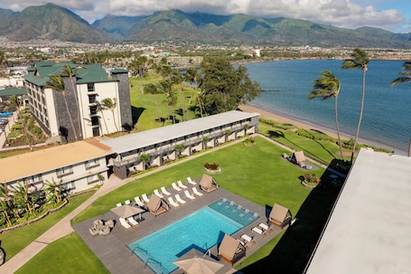 Aerial view. Maui Seaside Hotel