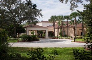 Voorkant van accommodatie