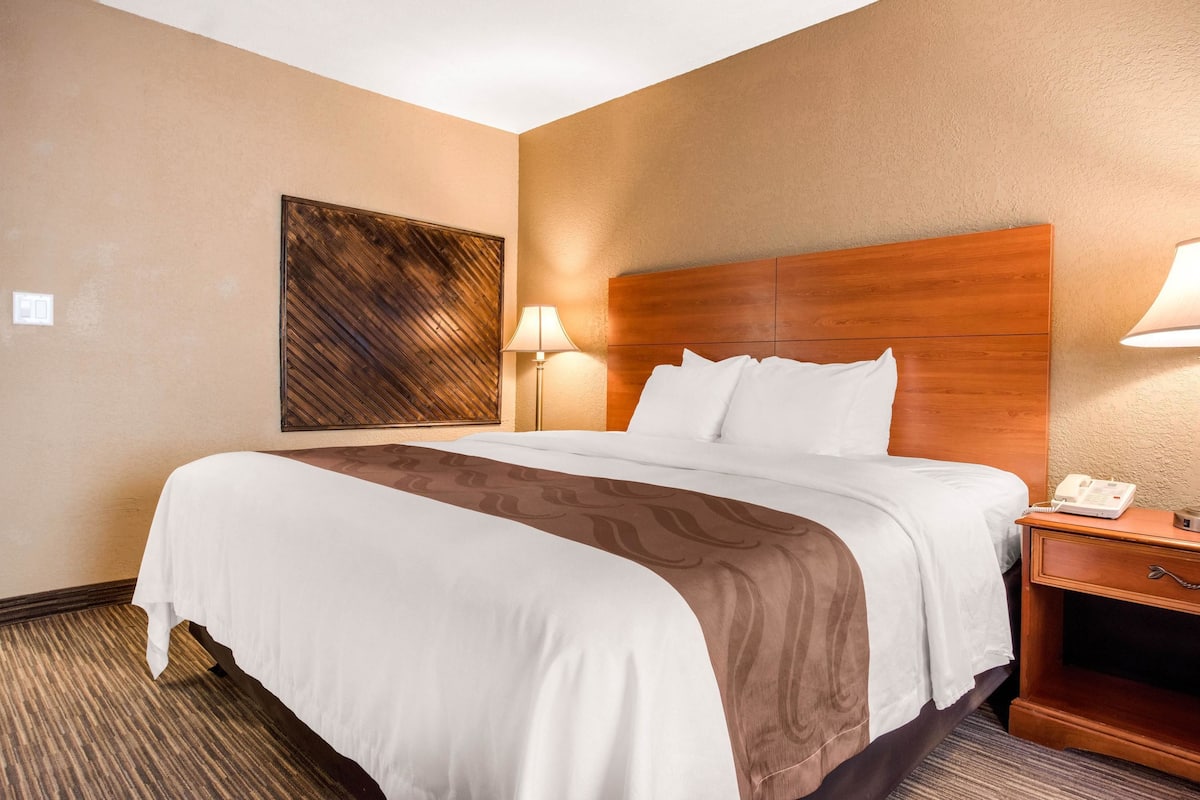 Suite, 1 très grand lit et 1 canapé-lit, non-fumeur | Coffre-fort, bureau, espace de travail pour ordinateurs portables