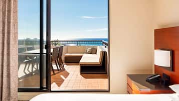 Suite, 1 Schlafzimmer, Meerblick | Ausblick vom Zimmer