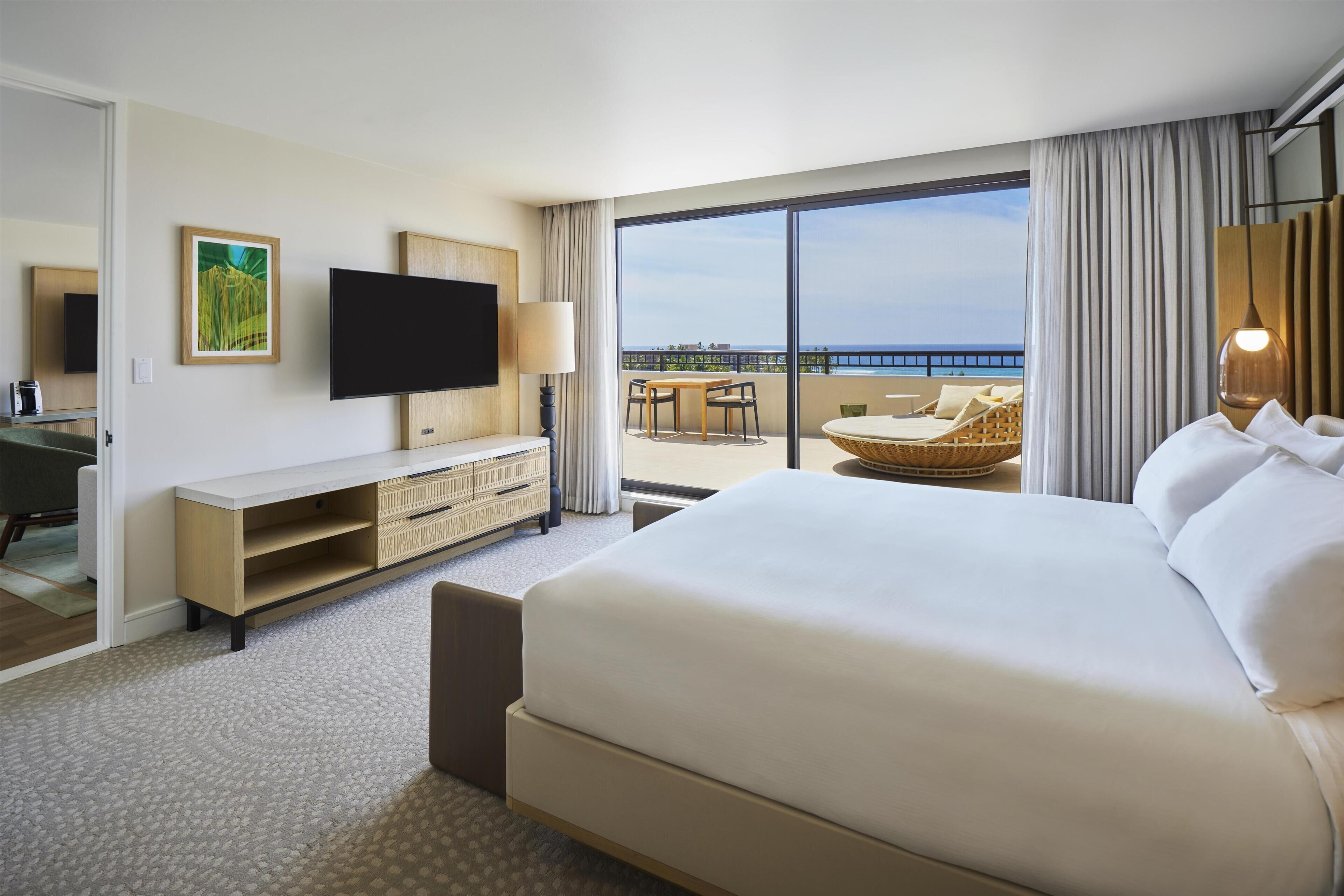 Suite, 1 Schlafzimmer, barrierefrei (Palace, Hearing) | Hochwertige Bettwaren, Zimmersafe, laptopgeeigneter Arbeitsplatz