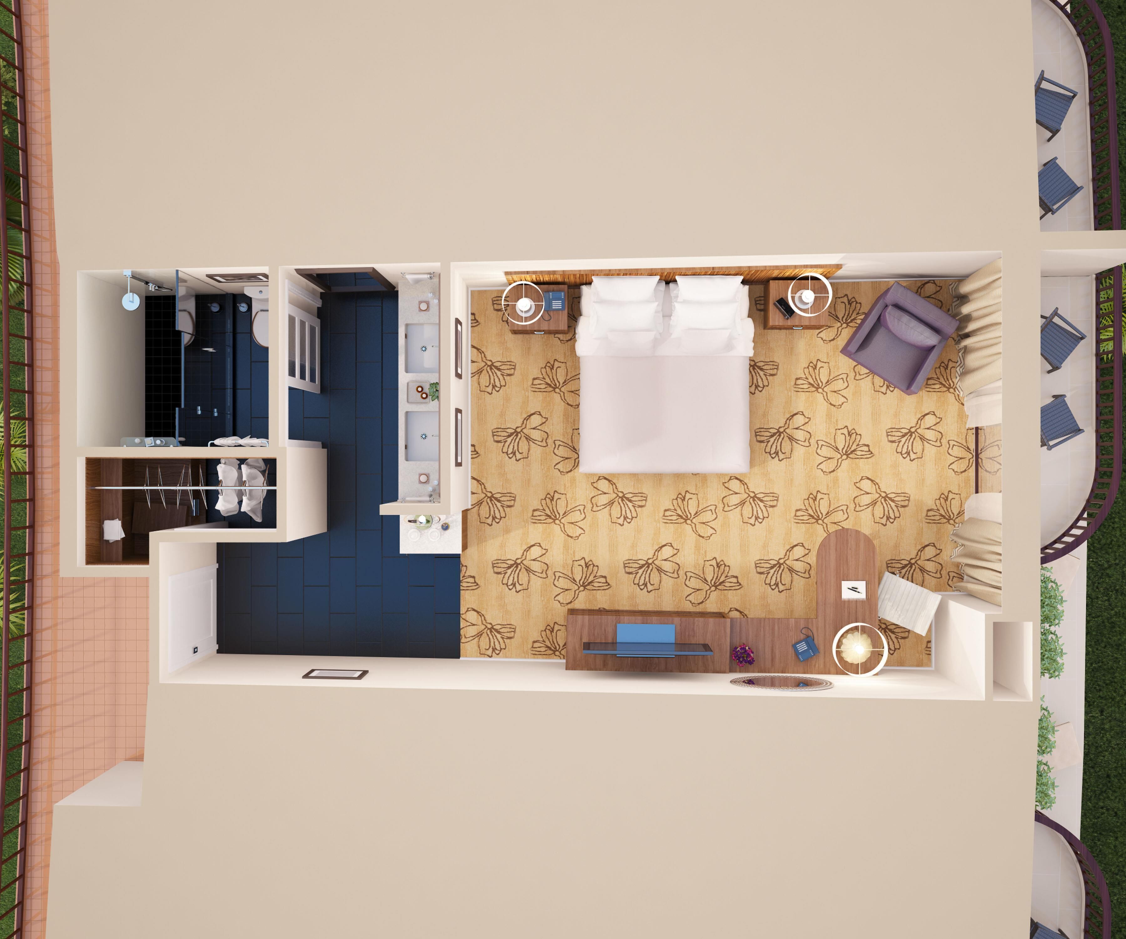 Premium bedding, in-room safe, laptop workspace, iron/ironing board