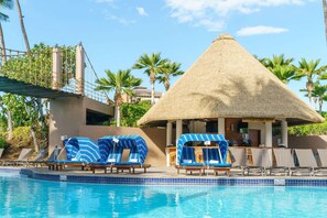 3 outdoor pools