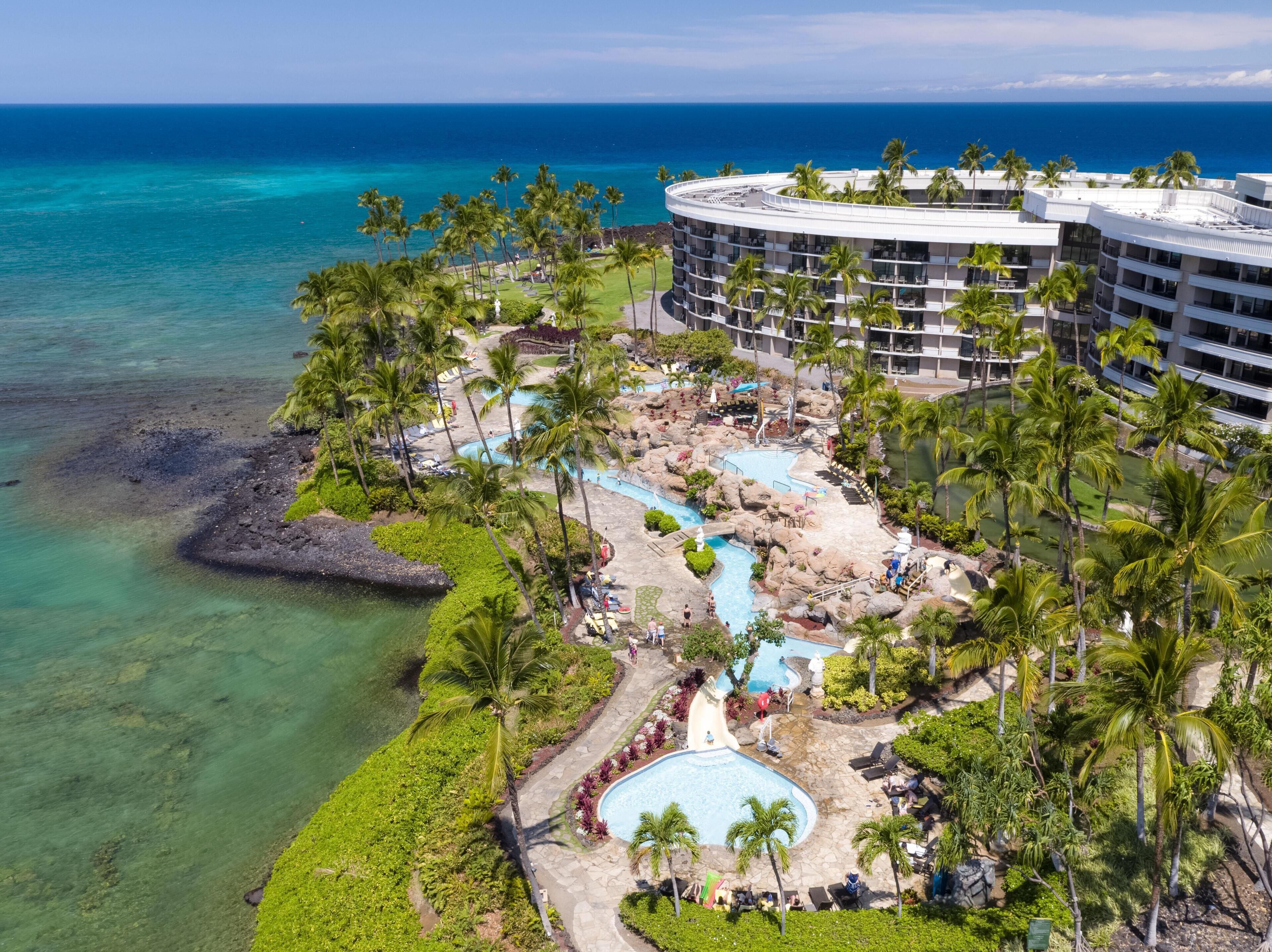 3 outdoor pools