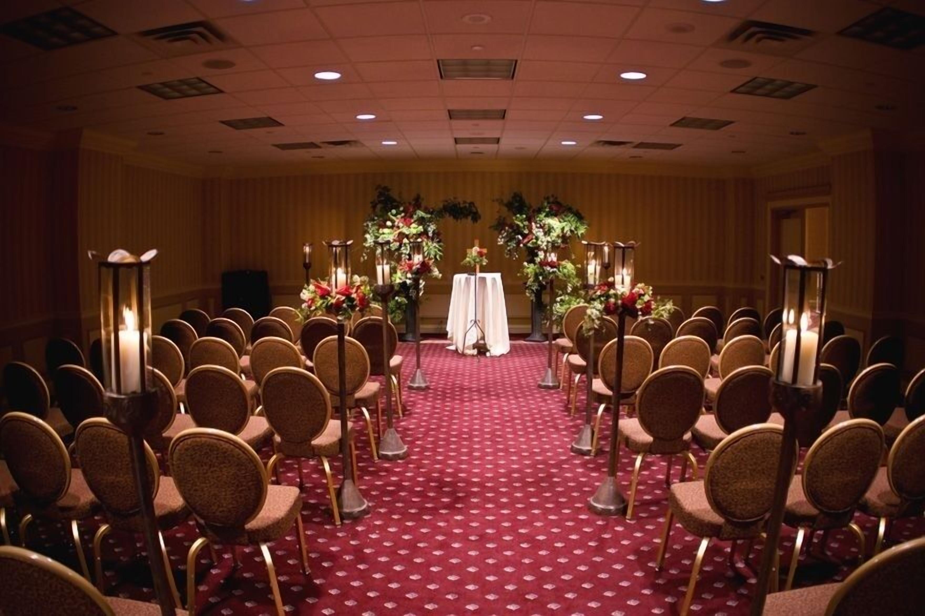 indoor wedding