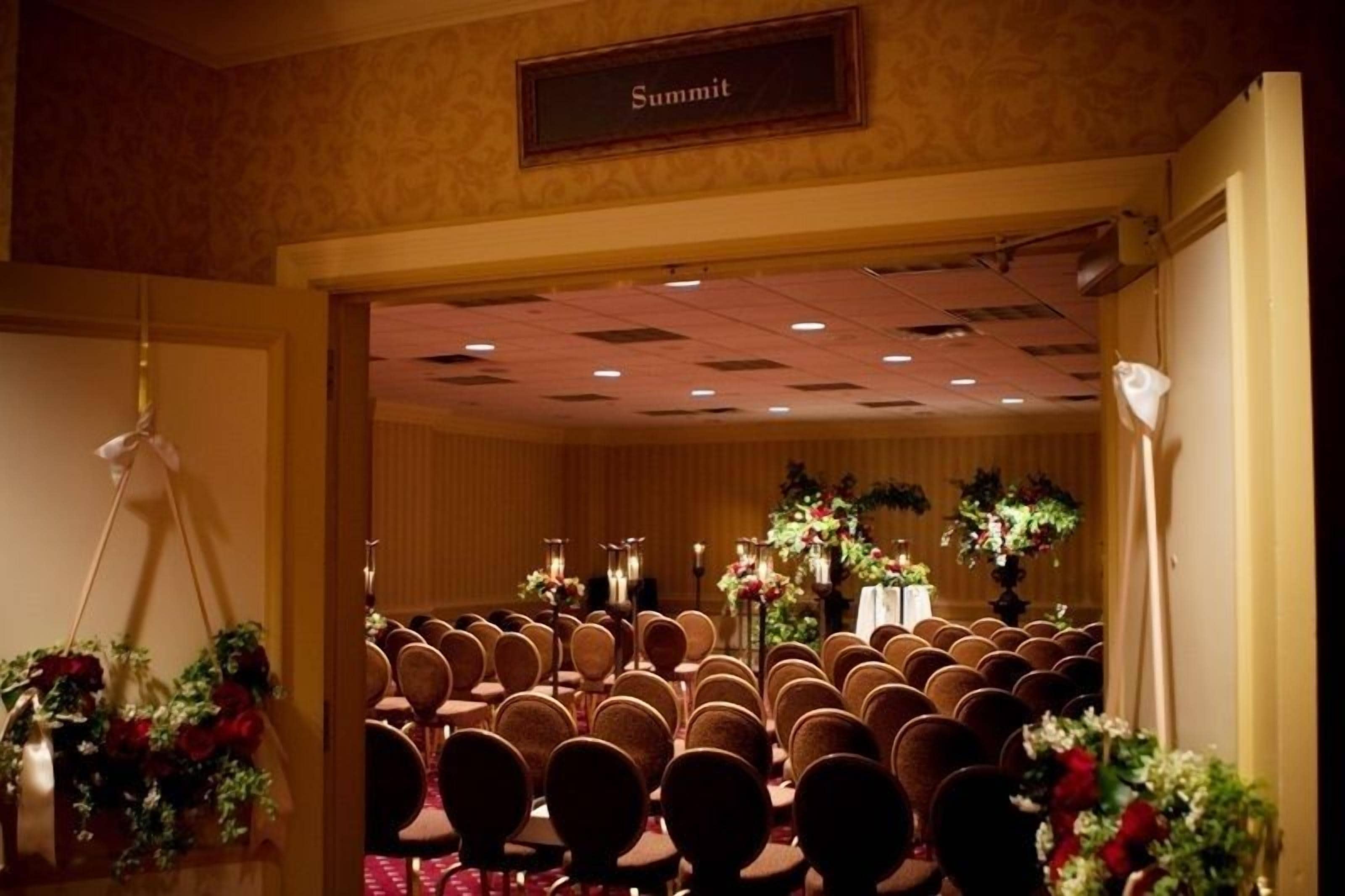 indoor wedding
