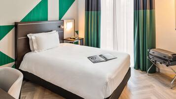 Singola Classic | Biancheria da letto di alta qualità, minibar, una cassaforte in camera