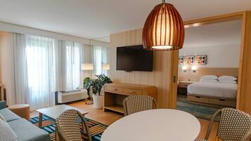 Suite, 2 Queen Beds (Signature Family, Concept) | Pillowtop beds, in-room safe, desk, laptop workspace