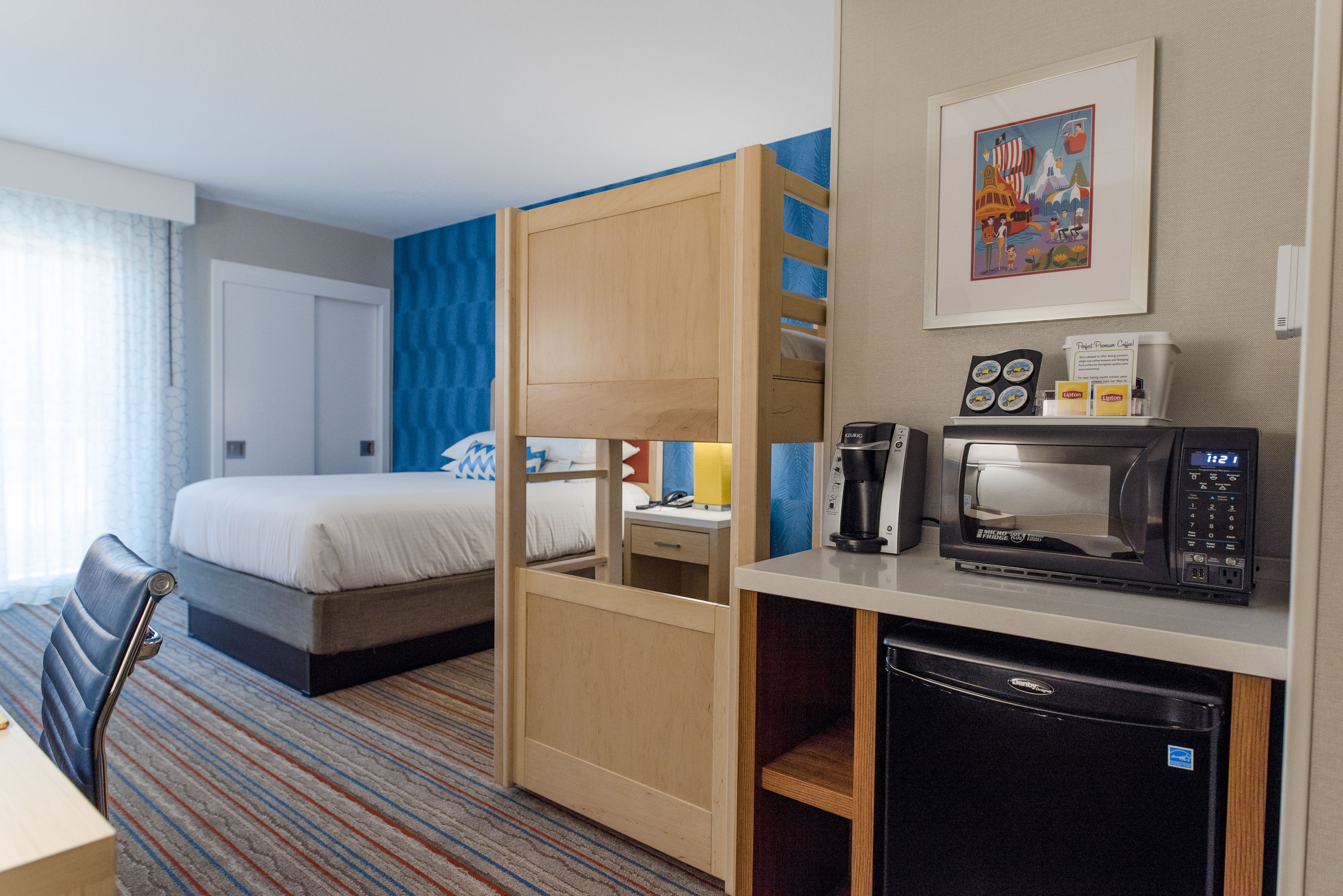 room, multiple beds, accessible, non smoking (building 1, mobility) | 1 bedroom, pillow-top beds, in-room safe, desk