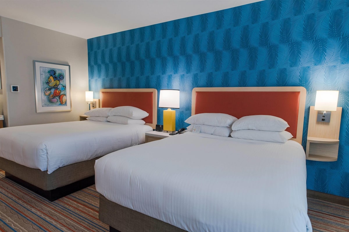 1 bedroom, pillow-top beds, in-room safe, desk
