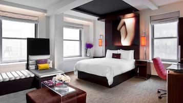 Minibar, in-room safe, desk, blackout drapes