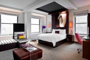 Minibar, in-room safe, desk, blackout curtains