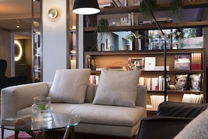 Lobby sitting area