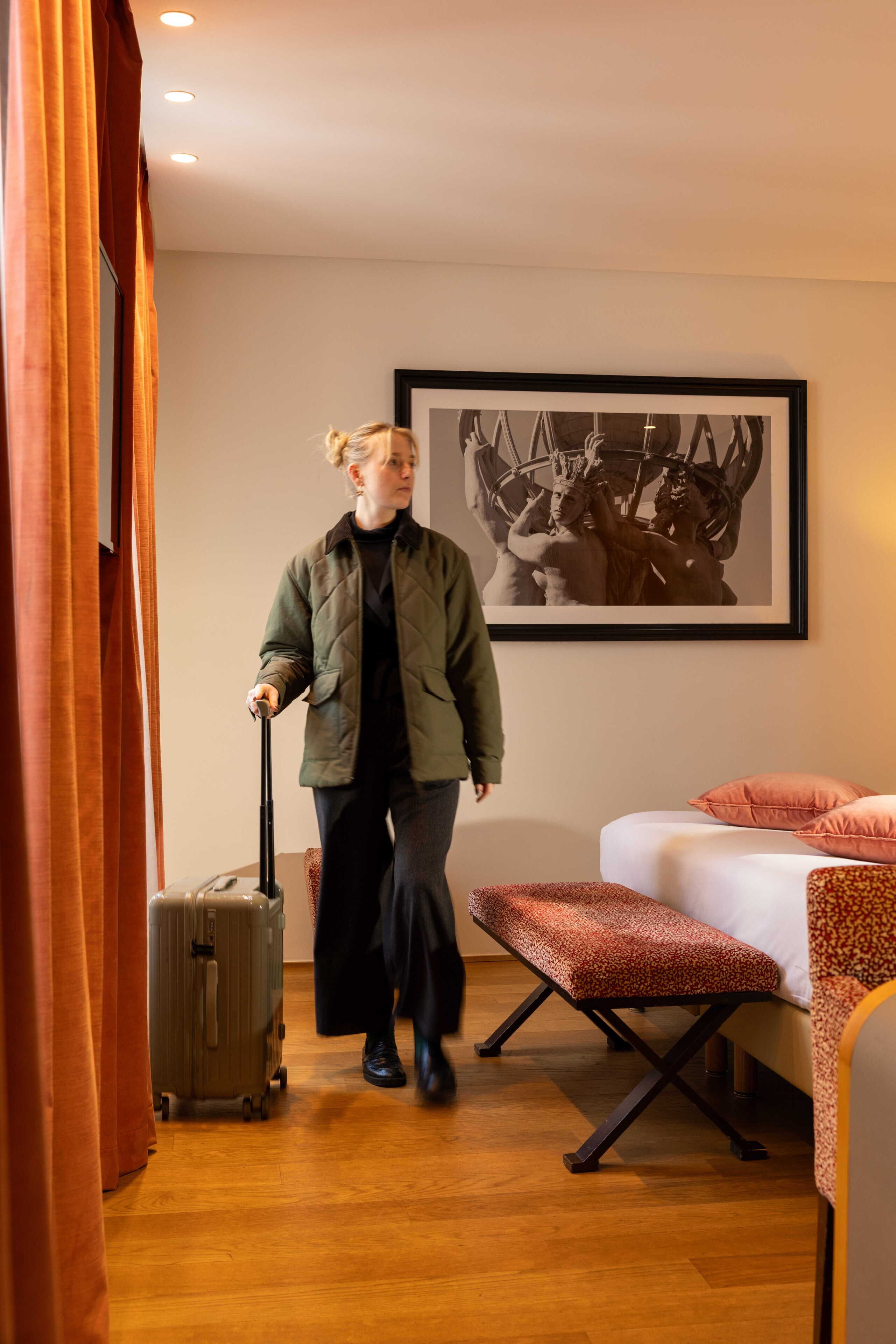 Habitación Deluxe doble | Ropa de cama de alta calidad, minibar, caja fuerte y escritorio