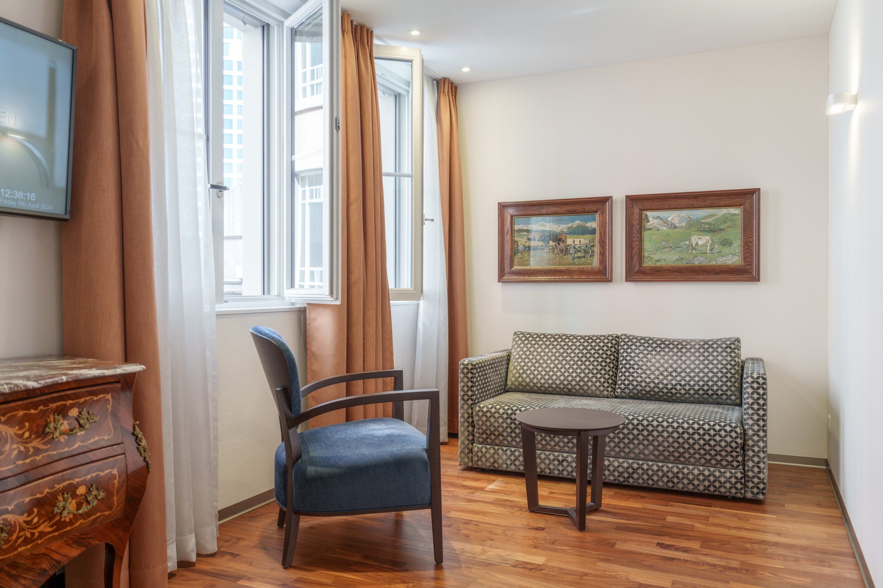 1 slaapkamer, hypoallergeen beddengoed, een kluis op de kamer