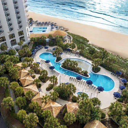 2 outdoor pools, cabanas (surcharge), sun loungers