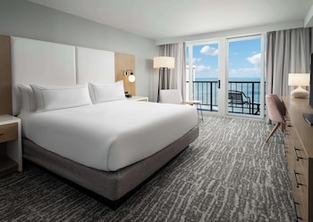 Amenities in room at Hilton Myrtle Beach Resort