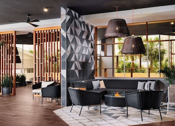 Patio, balcany or terrace at Hilton Myrtle Beach Resort