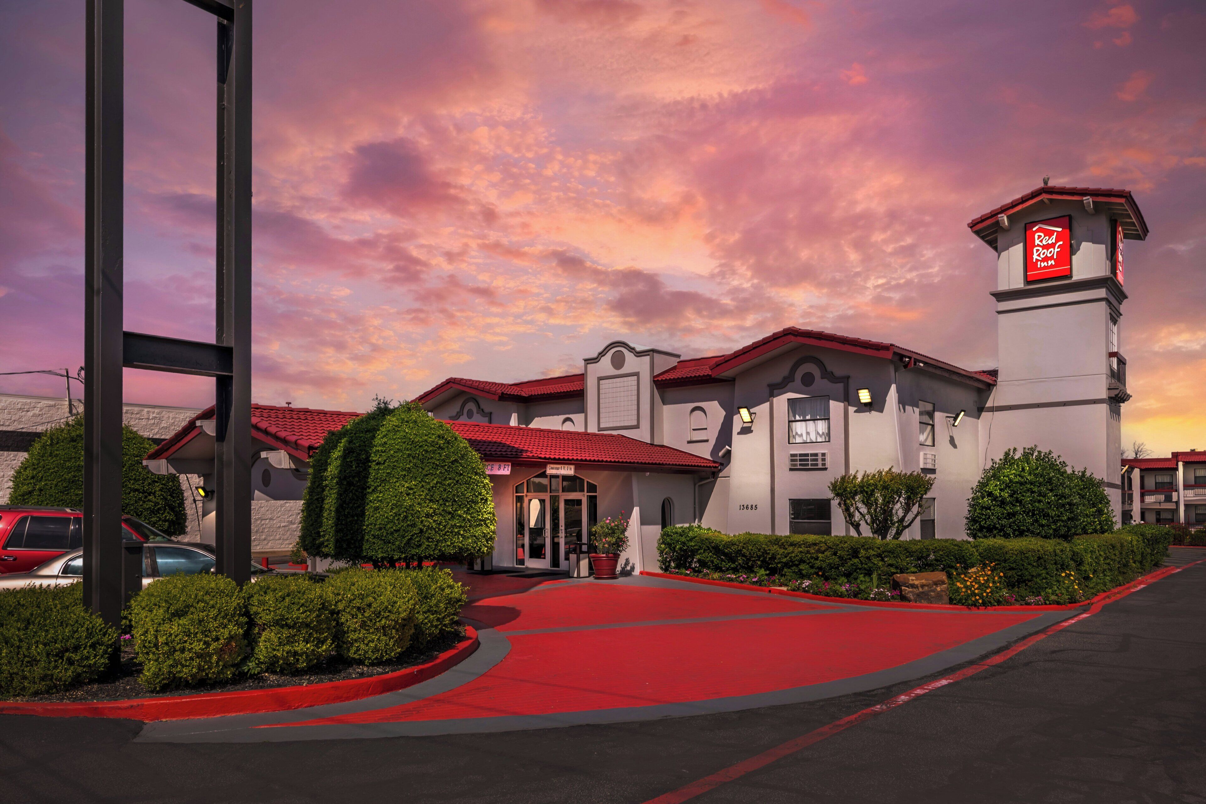 Front of property – evening/night