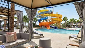 7 outdoor pools