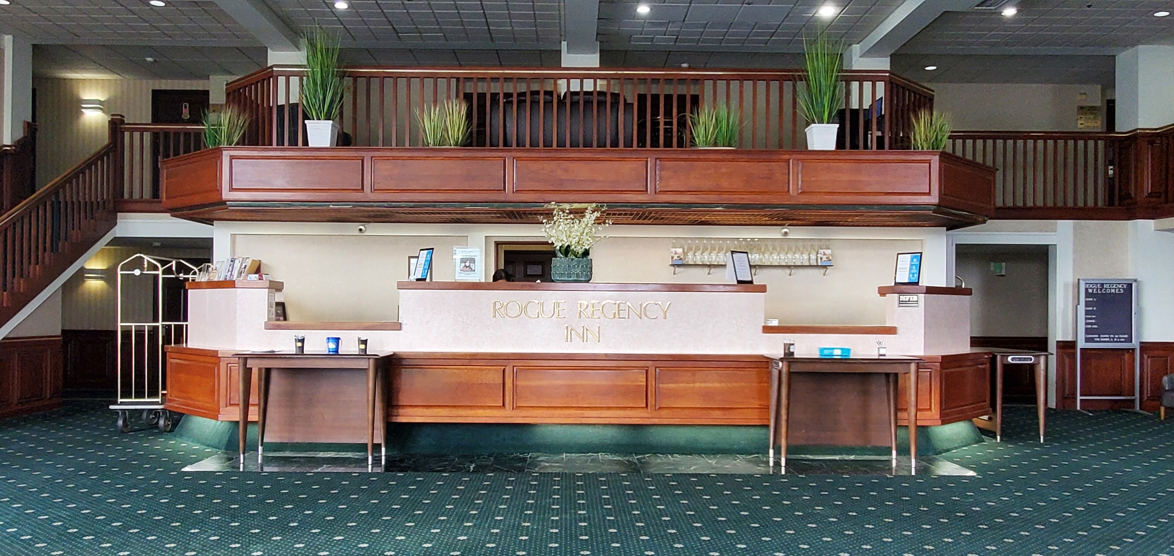 check-in/check-out kiosk