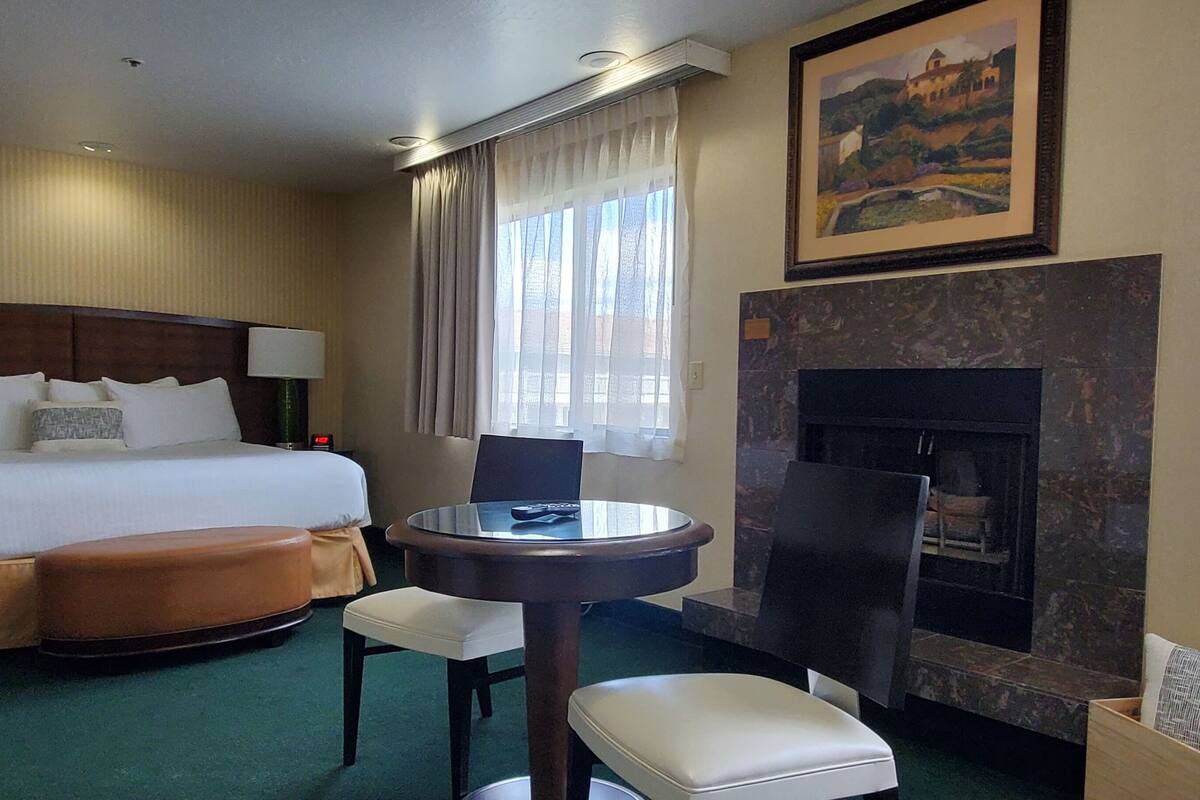 premium bedding, desk, iron/ironing board, free cots/infant beds