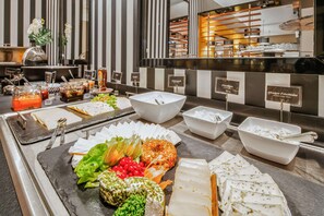 Daily buffet breakfast (EUR 20 per person)