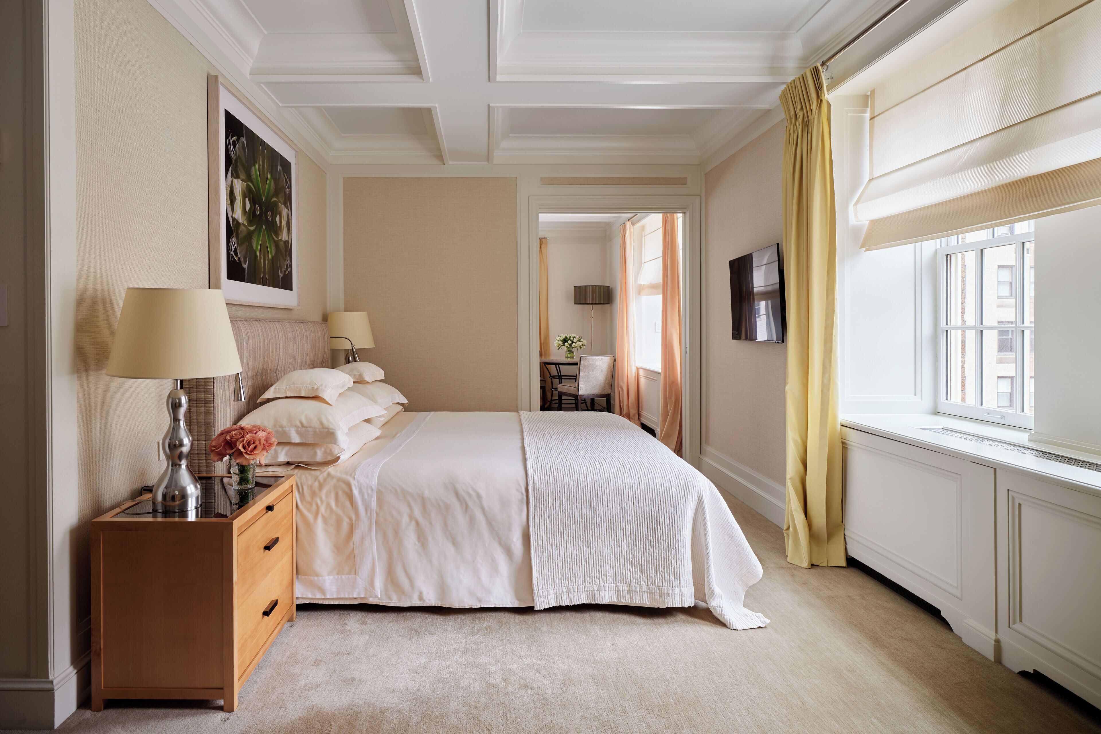 suite (madison) | premium bedding, down duvets, minibar, in-room safe