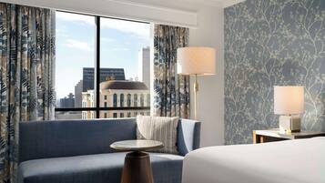 37-inch LCD TV with cable channels, Smart TV, pay movies