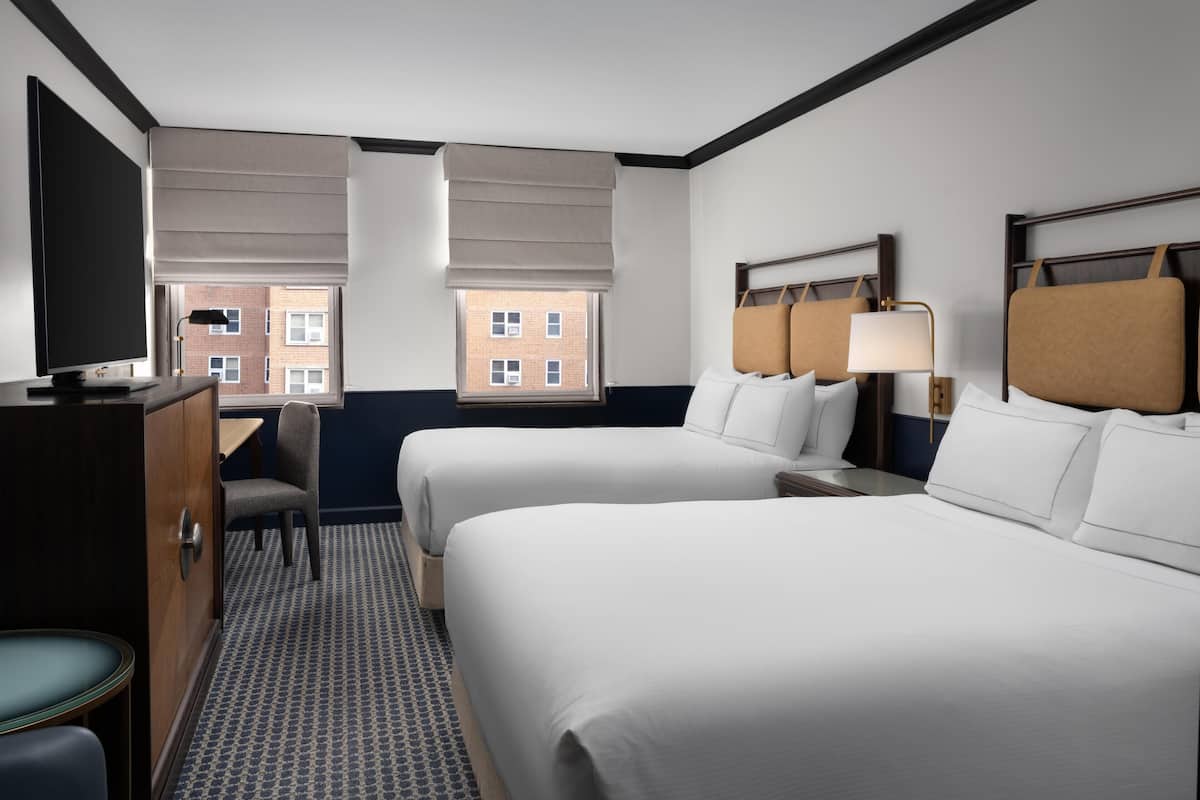 Zimmer, 2 Queen-Betten