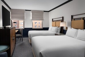 Room, 2 Queen Beds | Premium bedding, down comforters, pillowtop beds, in-room safe