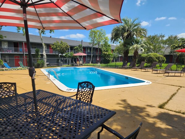 Seasonal outdoor pool