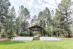 Área de bodas al aire libre