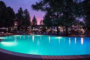 Seasonal outdoor pool