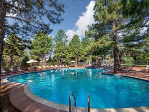 Seasonal outdoor pool