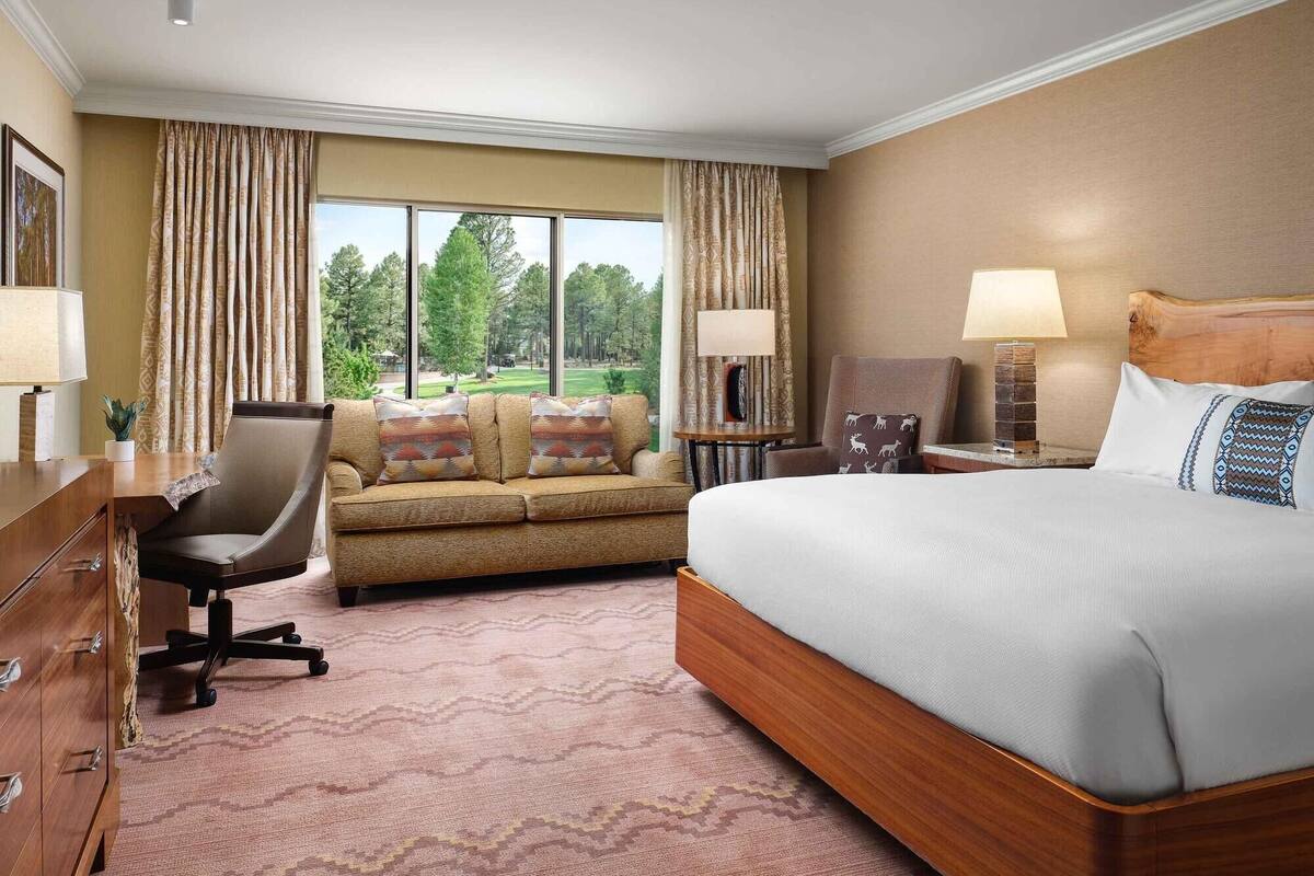 Premium bedding, in-room safe, desk, blackout curtains