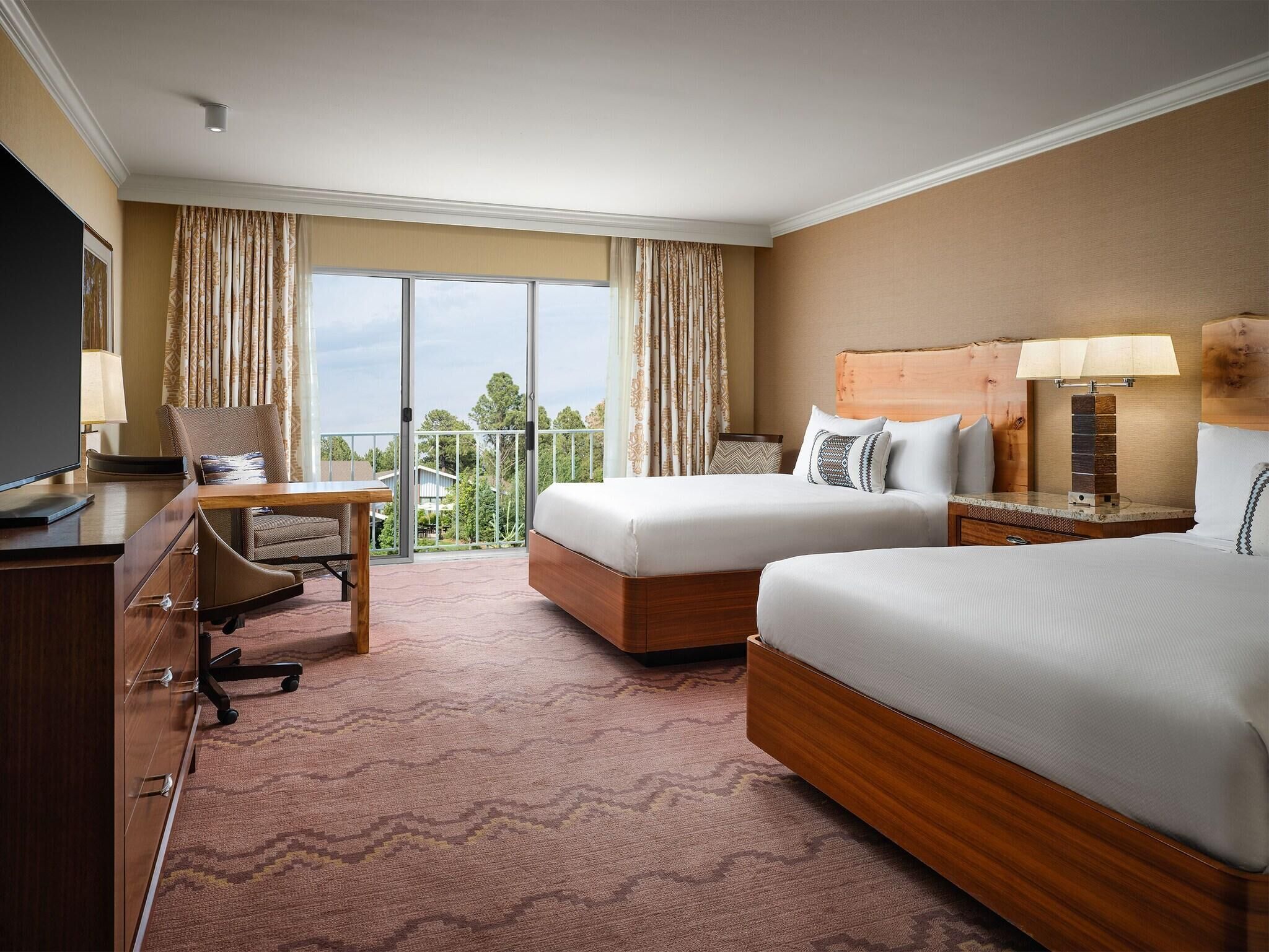 Premium bedding, in-room safe, desk, blackout curtains