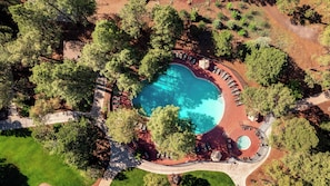 Seasonal outdoor pool