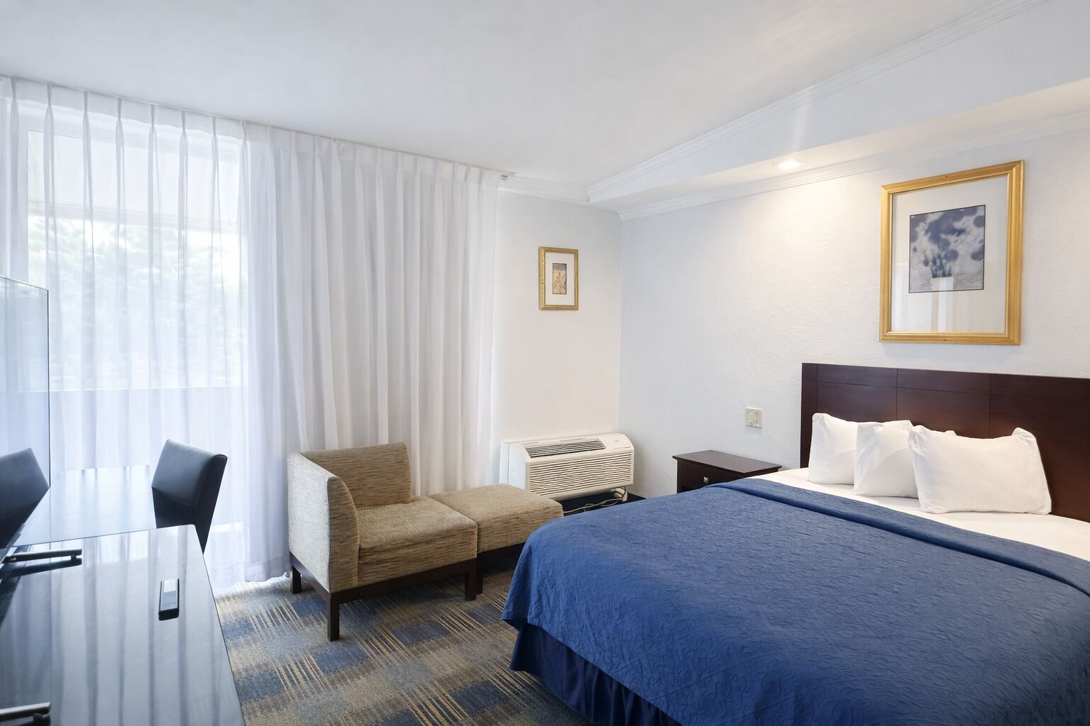 Deluxe Room, Queen Bed | Brankas, meja kerja, ruang kerja ramah laptop, dan kedap suara