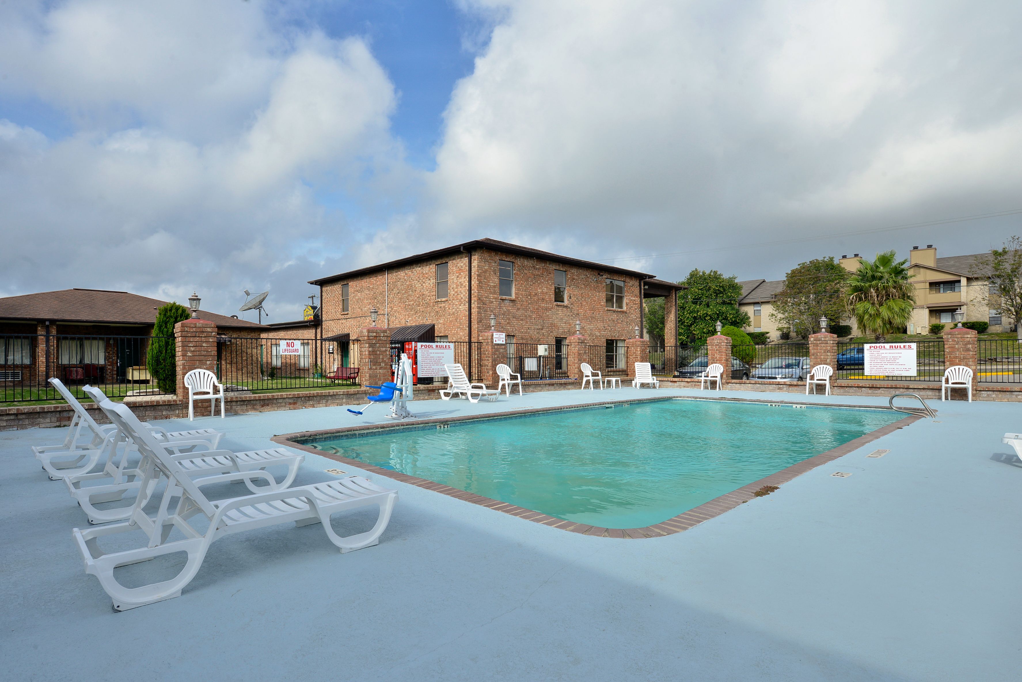Seasonal outdoor pool