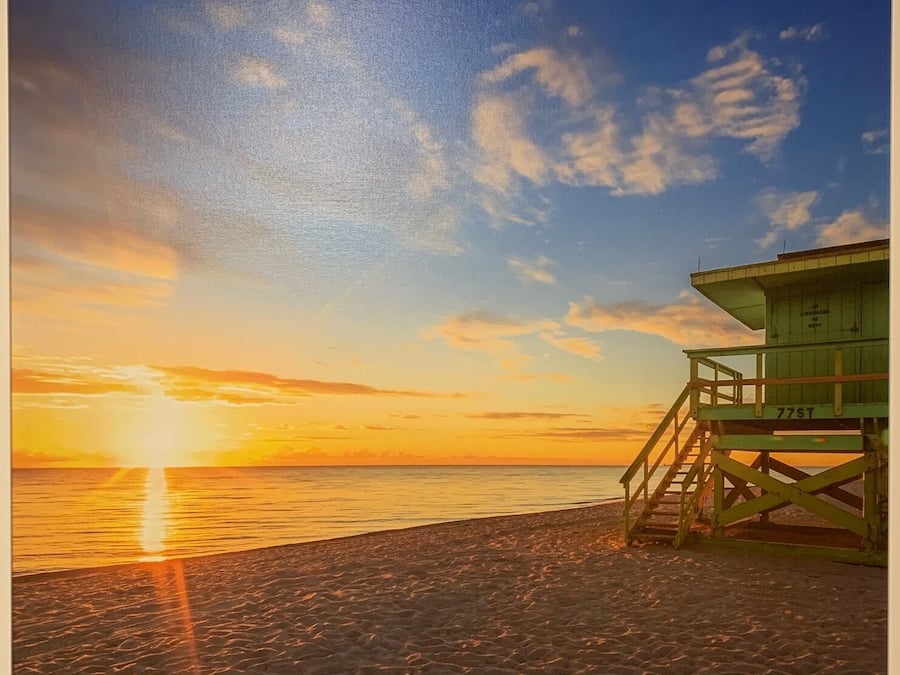 42-inch TV with cable channels, DVD player